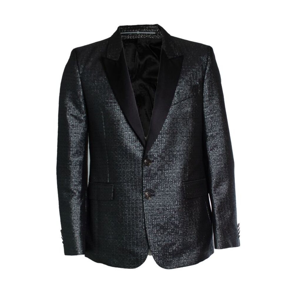 Givenchy, Lurex jacquard logo blazer